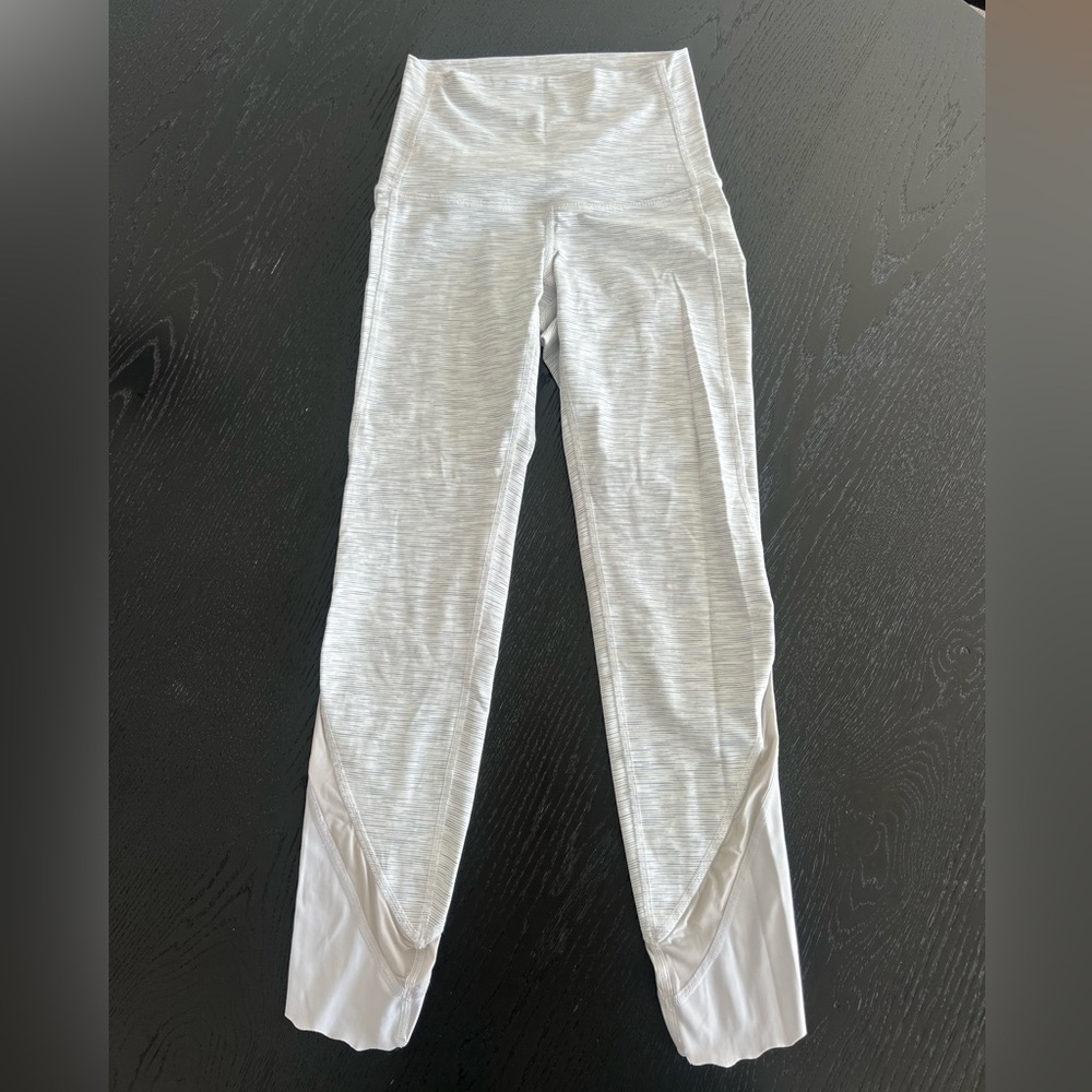 Lululemon Athletica Light Gray Leggings
